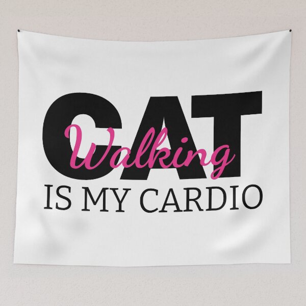 Item preview, Cat Walking Is My Cardio – Pet Cats & Kitten Lover Gift Idea designed and sold by karibov.