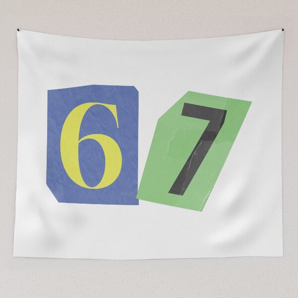 Item preview, Number 67 Meme designed and sold by LadyInEverGreen.