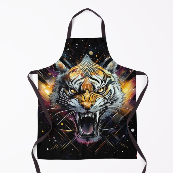 Item preview, Roaring Galactic Tiger with Cosmic Energy Burst designed and sold by Daagath.