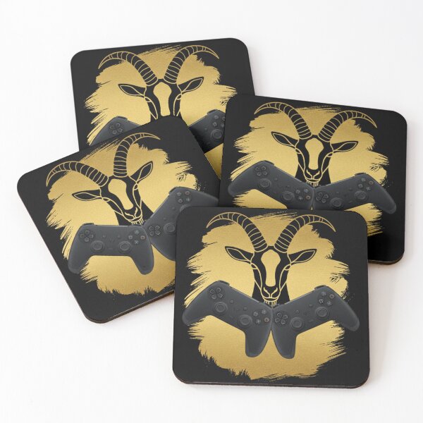 Item preview, Luxury Gold Goat Gamer designed and sold by LoganDzign.