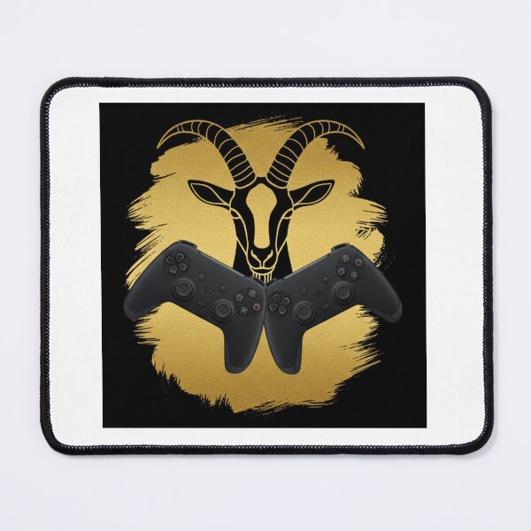 Item preview, Luxury Gold Goat Gamer designed and sold by LoganDzign.