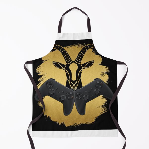Item preview, Luxury Gold Goat Gamer designed and sold by LoganDzign.