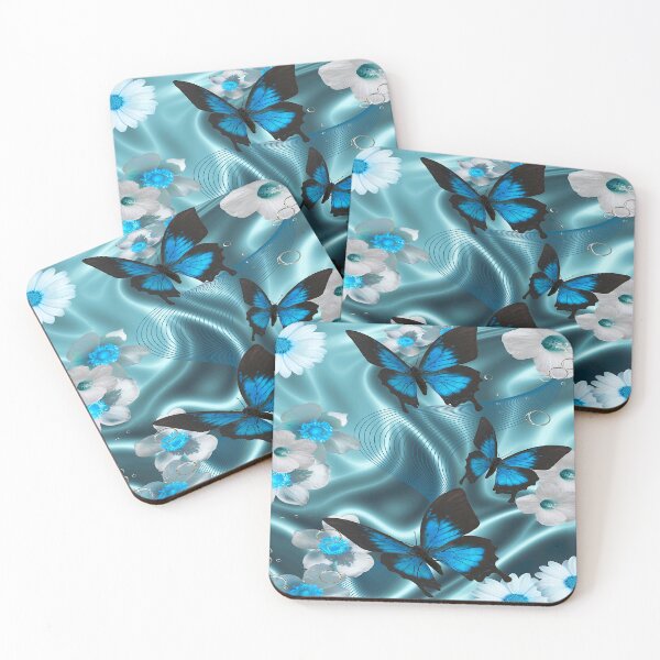Item preview, Blue Satin Butterflies designed and sold by shaang.