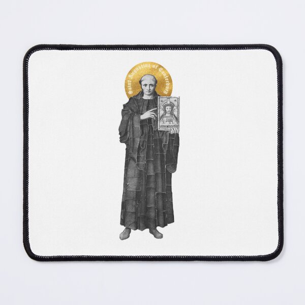 Item preview, Saint Augustine of Canterbury (Black and White) designed and sold by ParsonBrown.