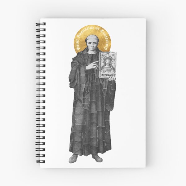 Item preview, Saint Augustine of Canterbury (Black and White) designed and sold by ParsonBrown.