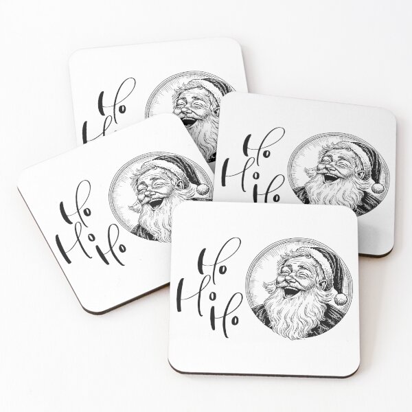 Item preview, Vintage Santa Ho Ho Ho Illustration designed and sold by ancaisaicu.