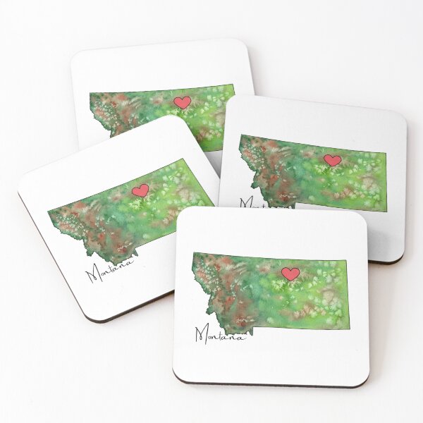 Item preview, I Heart Montana designed and sold by Nugget Studio Arts.
