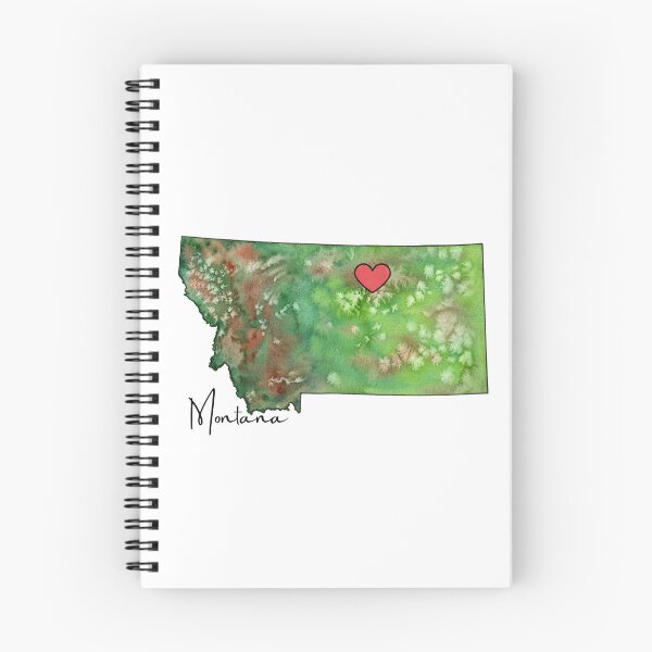 Item preview, I Heart Montana designed and sold by Nugget Studio Arts.