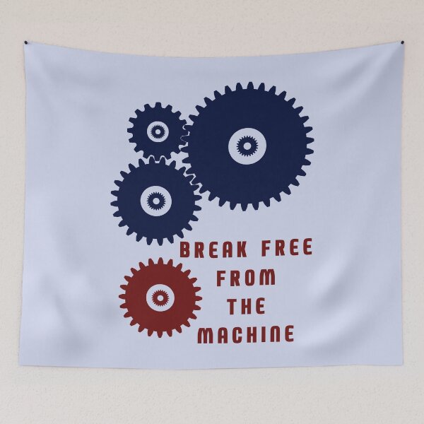 Item preview, Break Away From The Machine 2 designed and sold by DigitalandPhoto.