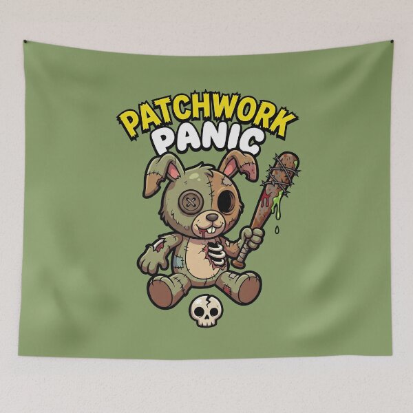 Item preview, Patchwork Panic: The Apocalyptic Plushie designed and sold by AwesomeBeyondLimits.