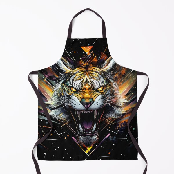 Item preview, Galactic Neon Tiger with Hyperspace Roar designed and sold by Daagath.