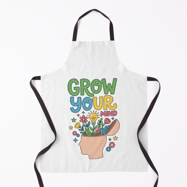 Item preview, Grow Your Mind Colorful Motivational Illustration designed and sold by EverBranz-stor.