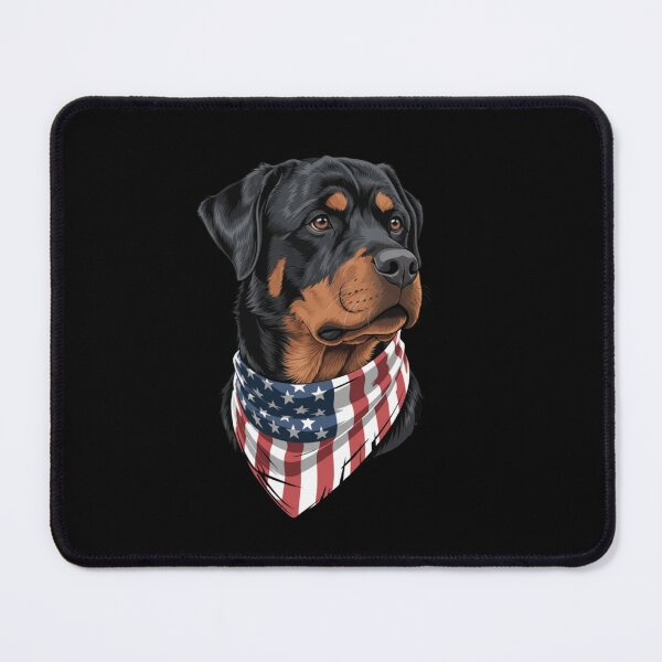 Item preview, American Rottweiler Rottweiler Dog USA Patriotic Flag Freedom designed and sold by Gogetgiggles.