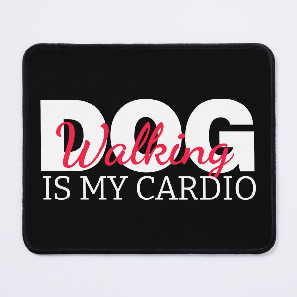 Item preview, Dog Walking Is My Cardio – Funny Puppy Quote Gift for Dog Lovers, Pet Owners & Animal Fans designed and sold by karibov.