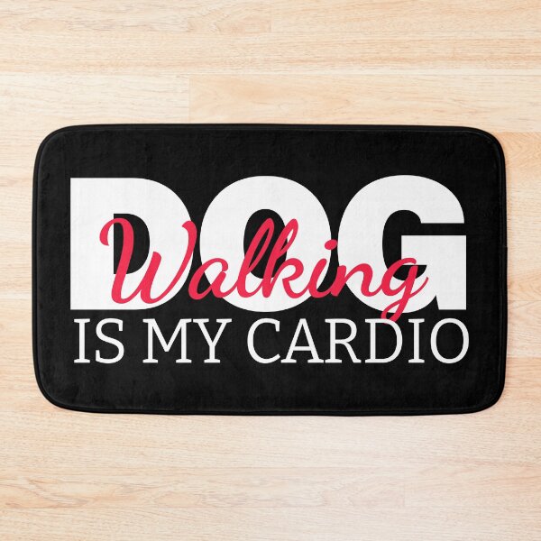 Item preview, Dog Walking Is My Cardio – Funny Puppy Quote Gift for Dog Lovers, Pet Owners & Animal Fans designed and sold by karibov.