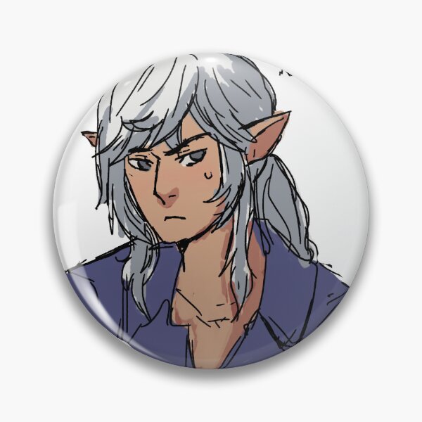 Item preview, grumpy elf man designed and sold by mewpercat.