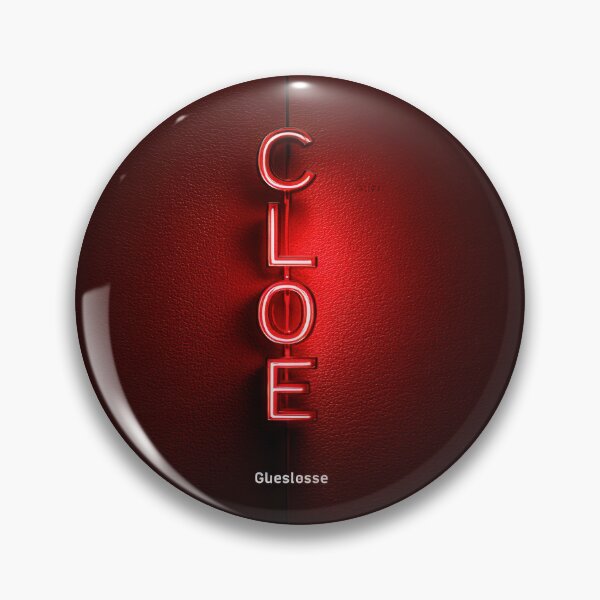 Item preview, Neon “CLOSE” Sign Inside Light Bulb – Modern Red Glow Aesthetic designed and sold by Grafititee.