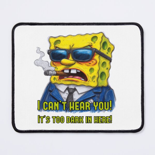 Item preview, I can't hear you! Its too dark in here designed and sold by Bossy Box.
