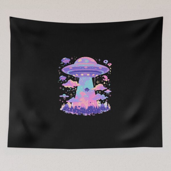 Item preview, Retro Pixel Ufo designed and sold by SMARTKIT  DESIGNAGENCY.