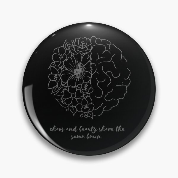 Item preview, Chaos and beauty share the same brain  designed and sold by Torque and Mind.