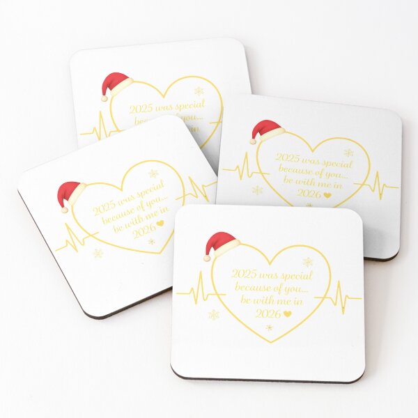 Item preview, Romantic Christmas Heart Quote – 2025 to 2026 Love Message Design designed and sold by ZYNORAworld.