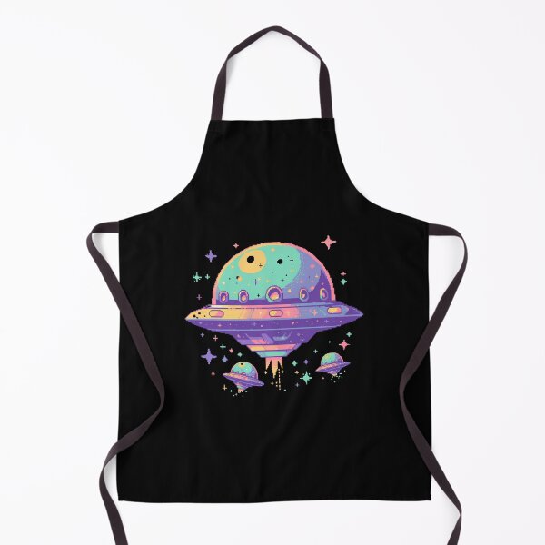 Item preview, Retro Pixel Ufo designed and sold by SMARTKIT DESIGNAGENCY.