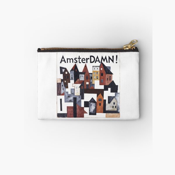 Item preview, “Amsterdamn!” Minimal Contemporary Art Print designed and sold by OzzFrequency.