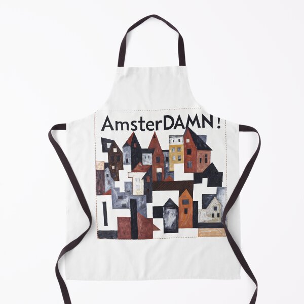 Item preview, “Amsterdamn!” Minimal Contemporary Art Print designed and sold by OzzFrequency.