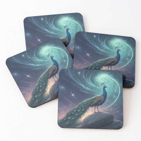 Item preview, Peacock at night designed and sold by Lucky 777.