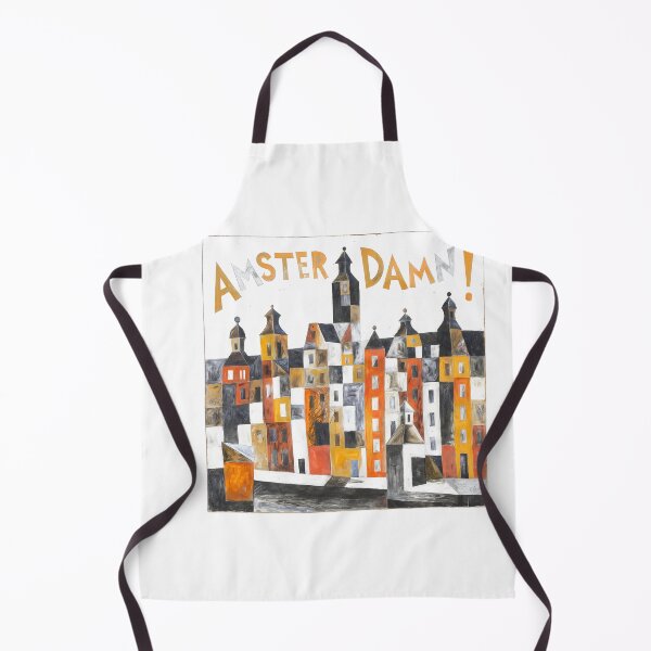 Item preview, “Amsterdamn!” Minimal Contemporary Art Print designed and sold by OzzFrequency.