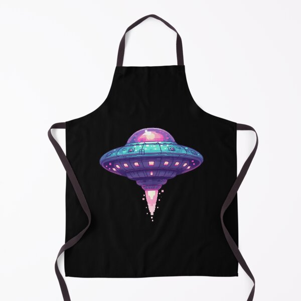 Item preview, Retro Pixel Ufo designed and sold by SMARTKIT DESIGNAGENCY.