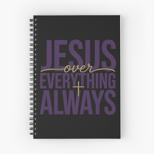 Item preview, Jesus Over Everything Always: Bold Christian Faith Typography designed and sold by elynne9.