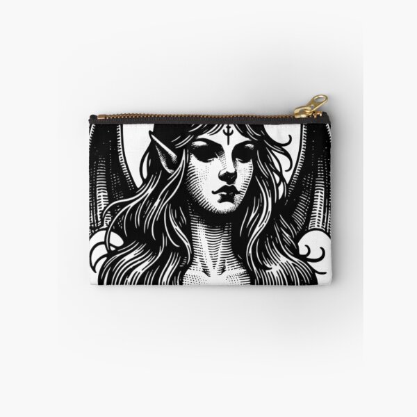 Item preview, Dark Horned Demoness Portrait designed and sold by ohemsarah.