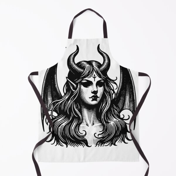 Item preview, Dark Horned Demoness Portrait designed and sold by ohemsarah.