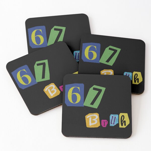 Item preview, Six Seven Bruh Meme designed and sold by LadyInEverGreen.