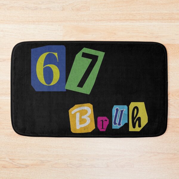 Item preview, Six Seven Bruh Meme designed and sold by LadyInEverGreen.