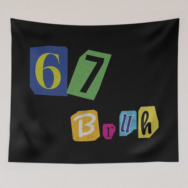 Item preview, Six Seven Bruh Meme designed and sold by LadyInEverGreen.