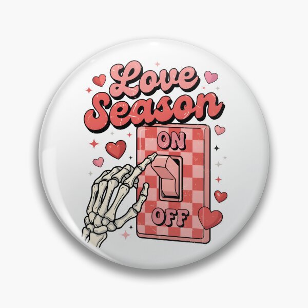 Item preview, Love Season Switch – Retro Skeleton Hand Valentine Design designed and sold by Snifferius.