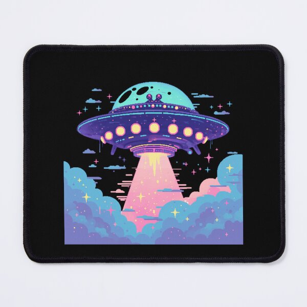 Item preview, Retro Pixel Ufo designed and sold by SMARTKIT DESIGNAGENCY.