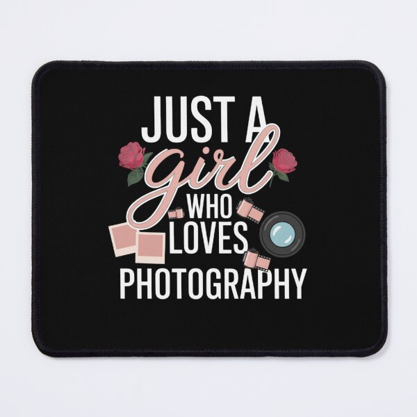 Item preview, Girl Loves Photography Just A Photograph Camera Photo Lover designed and sold by Gogetgiggles.
