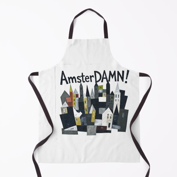Item preview, “Amsterdamn!” Minimal Contemporary Art Print designed and sold by OzzFrequency.