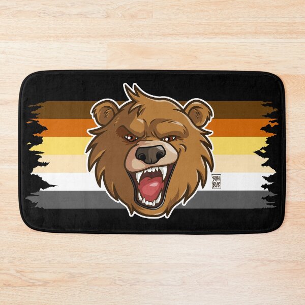 Item preview, BOBO LIKES TO GROWL - BEAR FLAG designed and sold by bobobear.