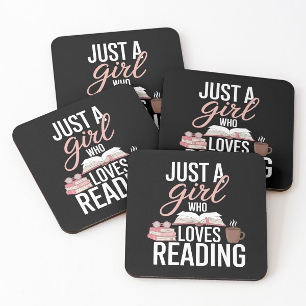 Item preview, girl who loves reading, bookworm, books, reader, literature, library designed and sold by Gogetgiggles.