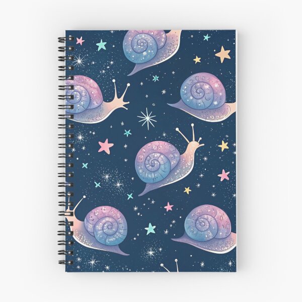 Item preview, Cosmic Neon Snails Pattern designed and sold by Lucky 777.