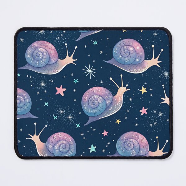 Item preview, Cosmic Neon Snails Pattern designed and sold by Lucky 777.