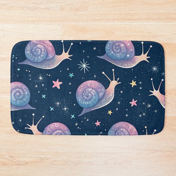 Item preview, Cosmic Neon Snails Pattern designed and sold by Lucky 777.