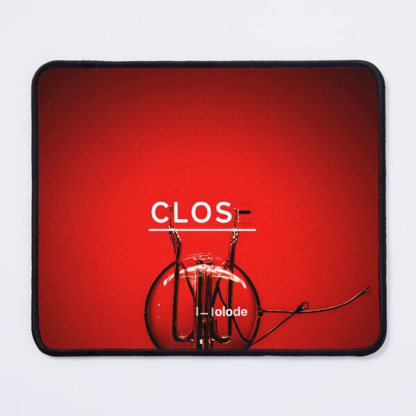 Item preview, Neon “CLOSE” Sign Inside Light Bulb – Modern Red Glow Aesthetic designed and sold by Grafititee.