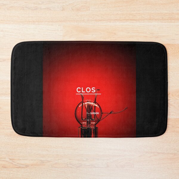 Item preview, Neon “CLOSE” Sign Inside Light Bulb – Modern Red Glow Aesthetic designed and sold by Grafititee.