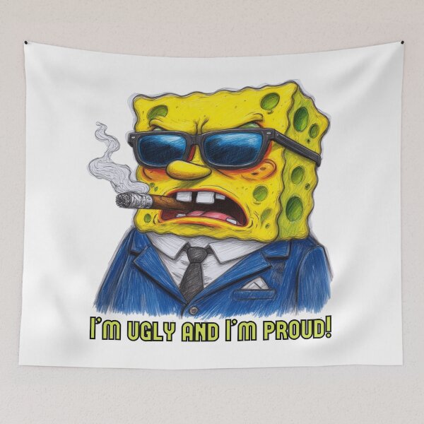 Item preview, I'm ugly and i'm proud designed and sold by Bossy Box.