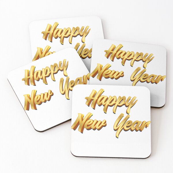 Item preview, Golden Happy New Year Text Art designed and sold by ohemsarah.